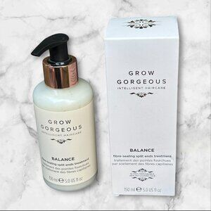 GROW GORGEOUS Balance Fibre-Sealing Split Ends Treatment 5.0 Oz/150ml NIB